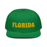 Snapback Hat "1053-0031 Florida (Yellow Logo)" - JCBTGlobal