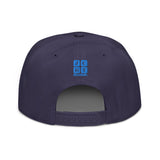 Snapback Hat "1051-0011 Born To Play Football (Blue Logo)" - JCBTGlobal