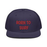 Snapback Hat "2051-0031 Born To Play Surf (Red Logo)" - JCBTGlobal