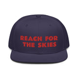 Snapback Hat "2052-0131 Reach For The Skies (Red Logo)" - JCBTGlobal