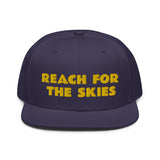 Snapback Hat "2052-0131 Reach For The Skies (Yellow Logo)" - JCBTGlobal