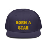 Snapback Hat "2052-0151 Born A Star (Yellow Logo)" - JCBTGlobal