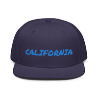 Snapback Hat "1053-0011 California (Blue Logo)" - JCBTGlobal