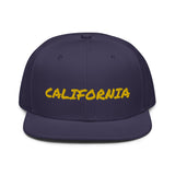 Snapback Hat "1053-0011 California (Yellow Logo)" - JCBTGlobal