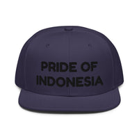 Snapback Hat "1054-0041 Indonesia (Black Logo)" - JCBTGlobal