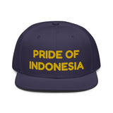 Snapback Hat "1054-0041 Indonesia (Yellow Logo)" - JCBTGlobal