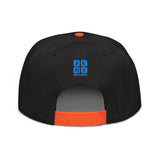 Snapback Hat "1051-0011 Born To Play Football (Blue Logo)" - JCBTGlobal