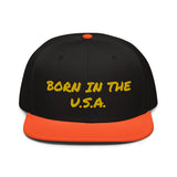 Snapback Hat "1052-0041 Born In The U.S.A. (Yellow Logo)" - JCBTGlobal