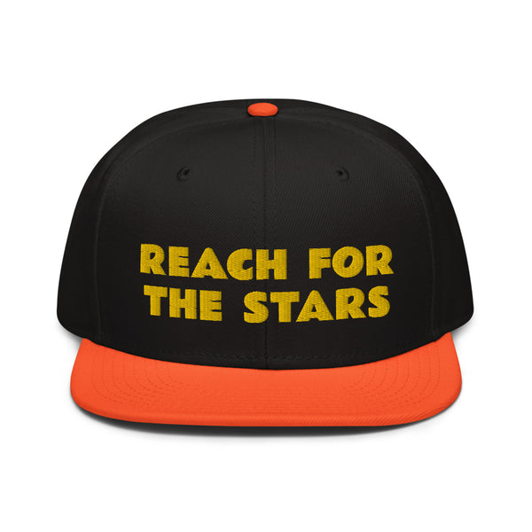 Snapback Hat "1052-0141 Reach For The Stars (Yellow Logo)" - JCBTGlobal