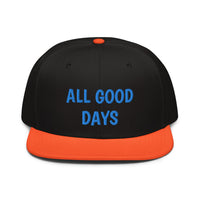 Snapback Hat "1052-0031 All Good Days (Blue Logo)" - JCBTGlobal