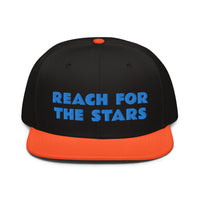 Snapback Hat "1052-0141 Reach For The Stars (Blue Logo)" - JCBTGlobal