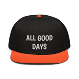 Snapback Hat "2052-0031 All Good Days (White Logo)" - JCBTGlobal