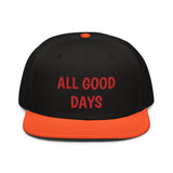 Snapback Hat "2052-0031 All Good Days (Red Logo)" - JCBTGlobal