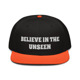 Snapback Hat "2052-0101 Believe In The Unseen (White Logo)" - JCBTGlobal