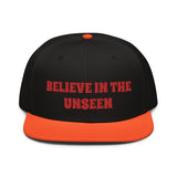 Snapback Hat "2052-0101 Believe In The Unseen (Red Logo)" - JCBTGlobal