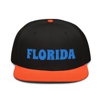 Snapback Hat "1053-0031 Florida (Blue Logo)" - JCBTGlobal