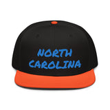 Snapback Hat "1053-0101 North Carolina (Blue Logo)" - JCBTGlobal