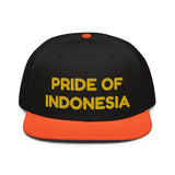 Snapback Hat "1054-0041 Indonesia (Yellow Logo)" - JCBTGlobal