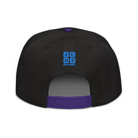 Snapback Hat "1051-0011 Born To Play Football (Blue Logo)" - JCBTGlobal