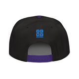 Snapback Hat "1051-0021 Born To Play Baseball (Blue Logo)" - JCBTGlobal