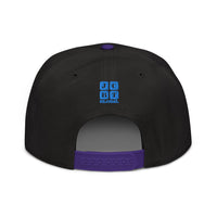 Snapback Hat "1051-0051 Born To Play Futbol (Blue Logo)" - JCBTGlobal