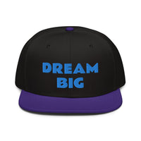 Snapback Hat "1052-0011 Dream Big (Blue Logo)" - JCBTGlobal