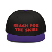 Snapback Hat "2052-0131 Reach For The Skies (Red Logo)" - JCBTGlobal