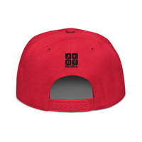 Snapback Hat "1051-0041 Born To Play Soccer (Black Logo)" - JCBTGlobal