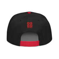 Snapback Hat "2051-0021 Born To Play Basketball (Red Logo)" - JCBTGlobal