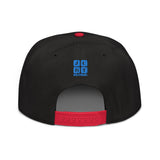 Snapback Hat "1051-0011 Born To Play Football (Blue Logo)" - JCBTGlobal