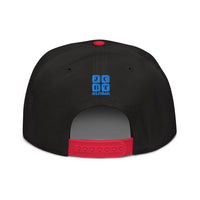 Snapback Hat "1051-0031 Born To Play Basketball (Blue Logo)" - JCBTGlobal