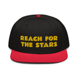 Snapback Hat "1052-0141 Reach For The Stars (Yellow Logo)" - JCBTGlobal