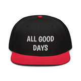 Snapback Hat "2052-0031 All Good Days (White Logo)" - JCBTGlobal