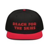 Snapback Hat "2052-0131 Reach For The Skies (Red Logo)" - JCBTGlobal