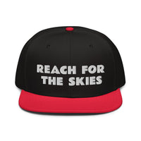 Snapback Hat "2052-0131 Reach For The Skies (White Logo)" - JCBTGlobal