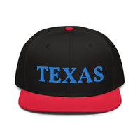 Snapback Hat "1053-0021 Texas (Blue Logo)" - JCBTGlobal