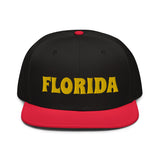 Snapback Hat "1053-0031 Florida (Yellow Logo)" - JCBTGlobal