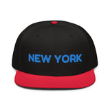 Snapback Hat "1053-0041 New York (Blue Logo)" - JCBTGlobal