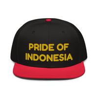 Snapback Hat "1054-0041 Indonesia (Yellow Logo)" - JCBTGlobal