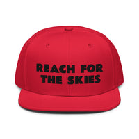 Snapback Hat "1052-0131 Reach For The Skies (Black Logo)" - JCBTGlobal