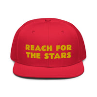 Snapback Hat "1052-0141 Reach For The Stars (Yellow Logo)" - JCBTGlobal