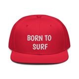 Snapback Hat "2051-0031 Born To Play Surf (White Logo)" - JCBTGlobal