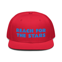 Snapback Hat "1052-0141 Reach For The Stars (Blue Logo)" - JCBTGlobal