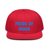 Snapback Hat "1054-0021 India (Blue Logo)" - JCBTGlobal