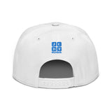 Snapback Hat "1051-0031 Born To Play Basketball (Blue Logo)" - JCBTGlobal