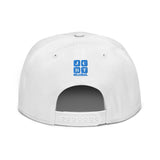 Snapback Hat "1052-0111 Wisdom Is Power (Blue Logo)" - JCBTGlobal