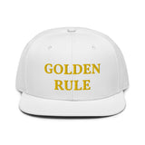 Snapback Hat "1052-0021 Golden Rule (Yellow Logo)" - JCBTGlobal