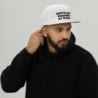 Snapback Hat "1052-0081 Software Engineer At Work (Black Logo)" - JCBTGlobal