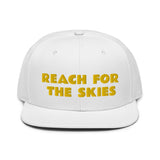 Snapback Hat "1052-0131 Reach For The Skies (Yellow Logo)" - JCBTGlobal