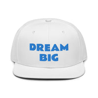 Snapback Hat "1052-0011 Dream Big (Blue Logo)" - JCBTGlobal